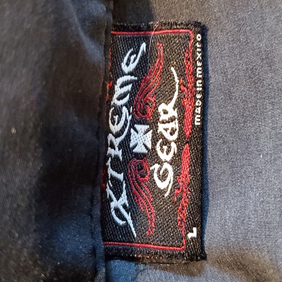 Xtreme Gear flame button up shirt - Picture 3 of 3